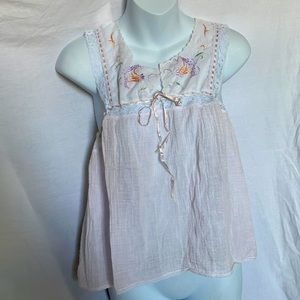 Vintage cottage core night top
